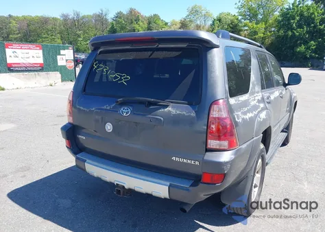 2004 Toyota 4Runner Sr5 V6 из США, поврежденный, VIN JTEBU14R340042742